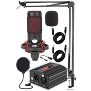 Midex CXN-30 + 48V Phantomlu Mikrofon Stand Seti