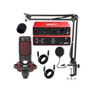 Midex CXN-30 Stüdyo Ses Kartlı Condenser Mikrofon Stand Seti
