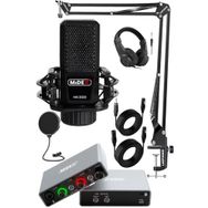 Midex GLX-700GR Ses Kartı + MX-2020 Stüdyo Mikrofon Stüdyo Ekipman Seti