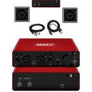 Midex GLX-700RD Üst Segment USB Stüdyo Ses Kartı