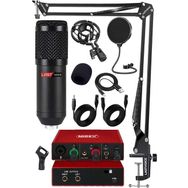 Midex GLX Paket-2 BM800 And Mikrofon Ses Kartı + Stand Set