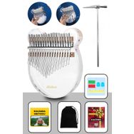 Midex KLX6000 Şeffaf Cam Kalimba Paslanmaz Çelik Çekiç