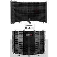 Midex PF-43 5 Bölümlü Ayaklı 69x26 cm Mikrofon Ses Yalıtım İzolasyon Paneli