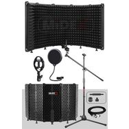 Midex PF-43X 69x26 cm Set Mikrofon Ses Yalıtım Paneli