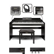 Midex Plx-140 Pro-Bk Bluetoothlu Tuş Hassasiyetli 88 Tuşlu Kapaklı Siyah Dijital Piyano