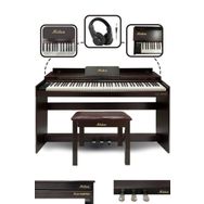 Midex Plx-140 Pro-Sr Bluetoothlu Tuş Hassasiyetli 88 Tuşlu Kapaklı Kahverengi Dijital Piyano