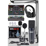Midex Private Paket-3 CX2 Mikrofon VS15 Ses Kartı Stüdyo Kayıt Seti