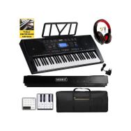 Midex PS-4500K Tuş Hassasiyetli 61 Tuşlu Org Dijital Lcd Ekran Usb Mp3 Kulaklık Çanta Notalık Öğrenme Metodu