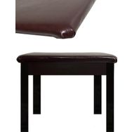 Midex TBX-144SR Üst Kalite Gizli Bölmeli Kahve Renk 32x54x48 cm Piyano Taburesi