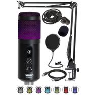 Midex V5 RGB Set USB Oyuncu ve Yayıncı Mikrofonu Condenser Stüdyo