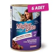 Miglior 6x405 gr Av Hayvanlı Yetişkin Kedi Konservesi