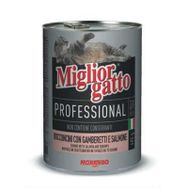 Miglior Gatto Somon Balıklı ve Karidesli 24x405 gr Kedi Konserve