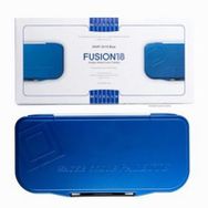 Mijello Fusion Kapaklı 18 Godeli 27x13 cm Mavi MWP-3018 Suluboya Paleti