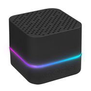 Mikado MD-18BT Siyah DC 5V-USB TF Kartlı Bluetoohlu Led Işıklı Şarjlı Speaker