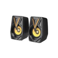 Mikado MD-S23 Glare 3x2 W Siyah USB 2.0 RGB Speaker
