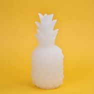 Mikasa Moor Beyaz 22 cm Ananas Ledli Mum
