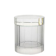 Mikasa Moor Clear Frosted Cam 10x10x12 cm Dekoratif Kutu