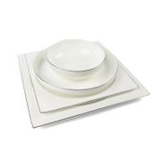 Mikasa Moor Naimas Silver 24 Parça Yemek Takımı