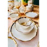Mikasa Moor P038.370282 Triangular Gold 24 Prç Yemek Takımı
