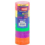 Mikro 11 mm 20 R 12'li Renkli Bant