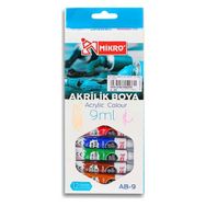 Mikro 12 Renk Su Bazlı Akrilik Boya