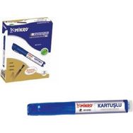 Mikro 358057 Kartuşlu Beyaz Mavi 12'li Yazı Tahtası Kalemi