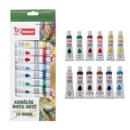 Mikro AB-12 12x12 ml Su Bazlı Akrilik Boya