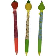 Mikro Çilek Armut Ananas 0.7 mm 3 Adet Basmalı Versatil Kalem