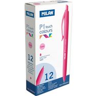 Milan 176553212 P1 Touch Pembe 12 Adet Tükenmez Kalem