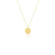 Milet Kuyumculuk 0.08 CT Pırlanta Harf Kolye