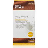 Milk Shake Milk Color No: 7.43 Orta Kumral Bakır Dore Saç Boyası