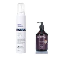 Milk Shake Silver Shine Whipped Cream Köpük 200 ml+500 ml Biomega Silver Pigment Şampuan