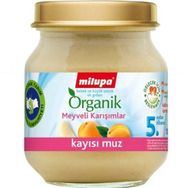 Milupa 5+ Ay 125 gr Organik Kayısı Muz Kavanoz Maması