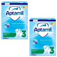 Milupa Aptamil 3 9-12 Ay 2x900 gr Çoklu Paket Bebek Devam Sütü