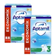 Milupa Aptamil 3 9+ Ay 2x1200 gr Çoklu Paket Bebek Devam Sütü