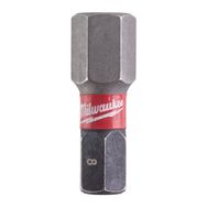 Milwaukee Shockwave Impact Hex 8 mm 25 mm 2'li Paket Bits Uç