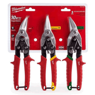 Milwaukee T48224533 3 Parça Kaportacı Makası Seti
