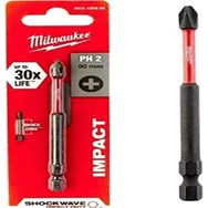 Milwaukee T4932430856 Shockwave PH2 90 mm 1'li Paket Bits Uç