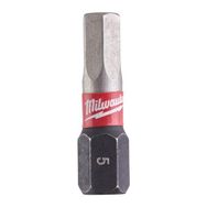 Milwaukee T4932430896 Shockwave Impact Hex 5 mm 25 mm 2'li Paket Bits Uç