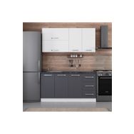 Minar 160-A2 Beyaz Antrasit 160 cm Mutfak Dolabı