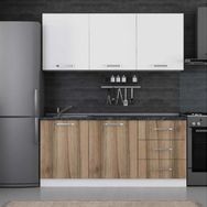 Minar 180-D1 Beyaz Dore 180 cm Mutfak Dolabı