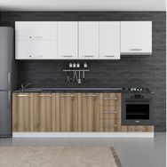 Minar 260-D5 Defne Beyaz Dore 260 cm Mutfak Dolabı