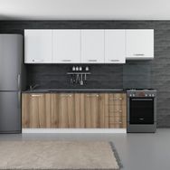 Minar 275-D7 Asya Beyaz Dore 275 cm Mutfak Dolabı