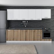 Minar 290-D5 Lotus Beyaz Dore 290 cm Mutfak Dolabı