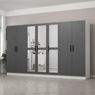 Minar 290-D7 Lotus Beyaz Dore 290 cm Mutfak Dolabı