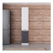 Minar D40 A1 Beyaz Antrasit 40 cm Mutfak Boy Dolabı