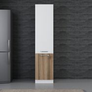 Minar D50 D1 Beyaz Dore 50 cm Mutfak Boy Dolabı