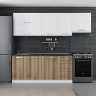 Minar Maison Beyaz Dore 5 245 cm Mutfak Dolabı