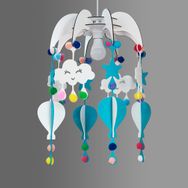 Mingitav Mavi Design OTTO Dream Bebek Odası Çocuk Odası Avize