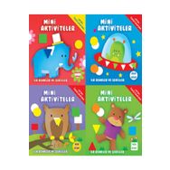 Mini Aktiviteler - İlk Renkler ve Şekiller - 4 Kitap Set